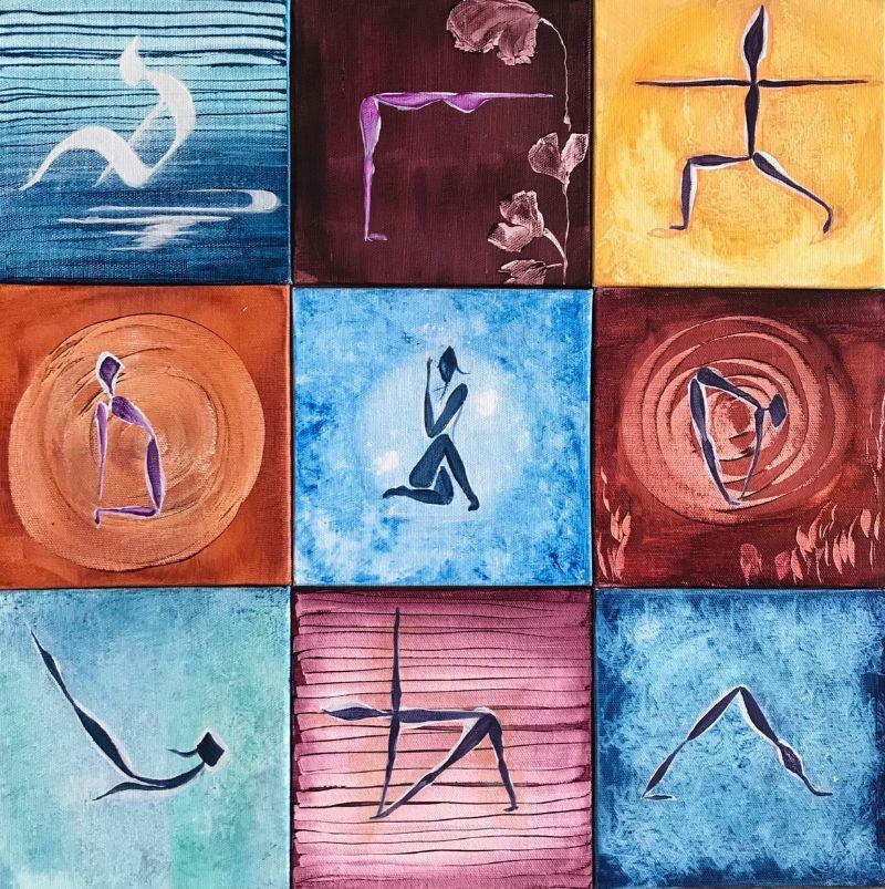 dessin postures prajayoganancy